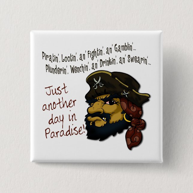 Piraten! Button (Vorderseite)
