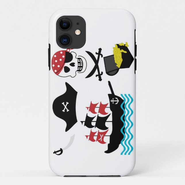 Piraten Case-Mate iPhone Hülle (Rückseite)