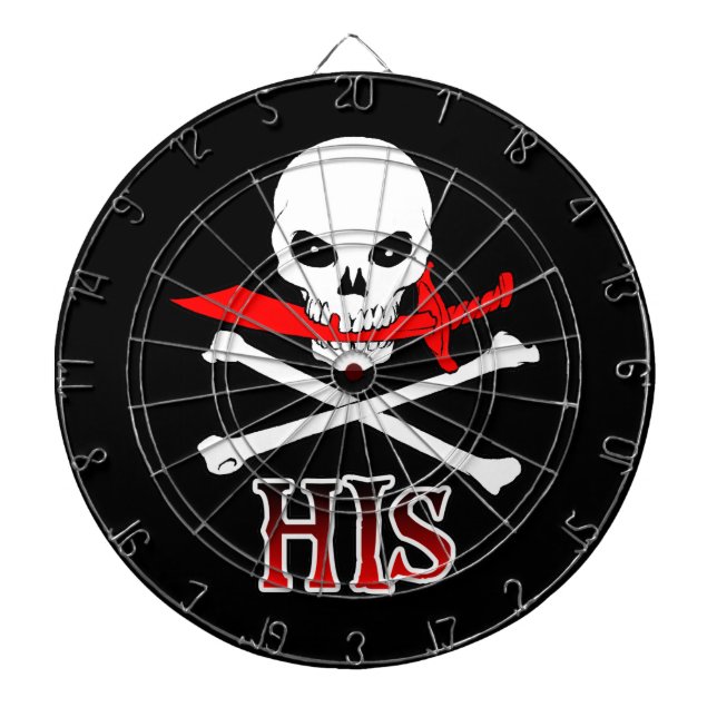 Piraten Dartscheibe (vorne)