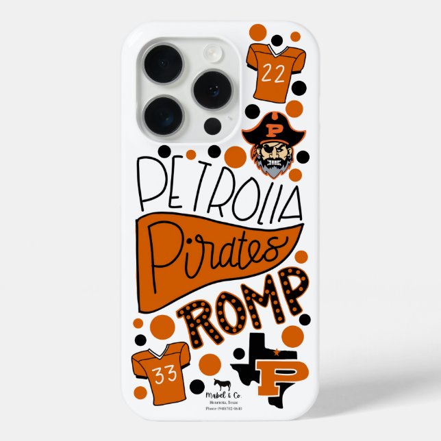 Piraten - Fall Case-Mate iPhone Hülle (Rückseite)
