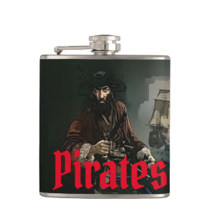 Piraten-Flachmann Flachmann