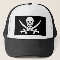 Piraten-Flaggen-Schädel und