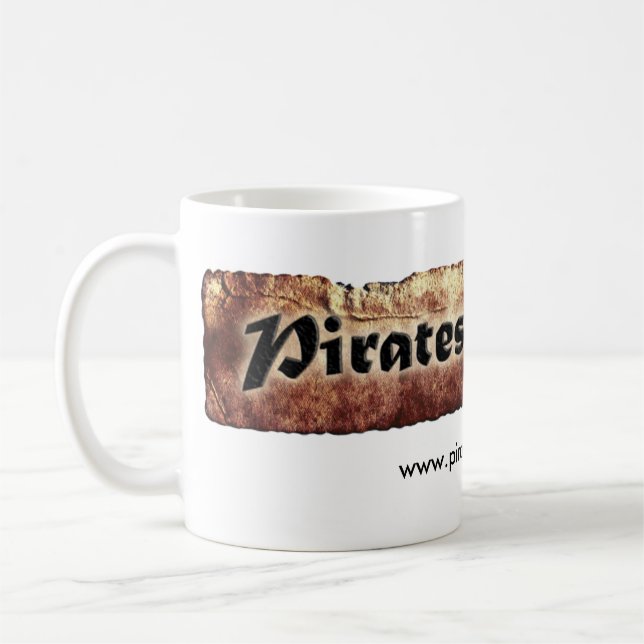 Piraten für Segel-Tasse Kaffeetasse (Links)