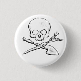 Piraten-Gärtner-Buttone Button