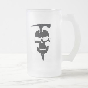 Piraten-Geologe Mattglas Bierglas