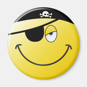 Piraten-Gesicht Magnet