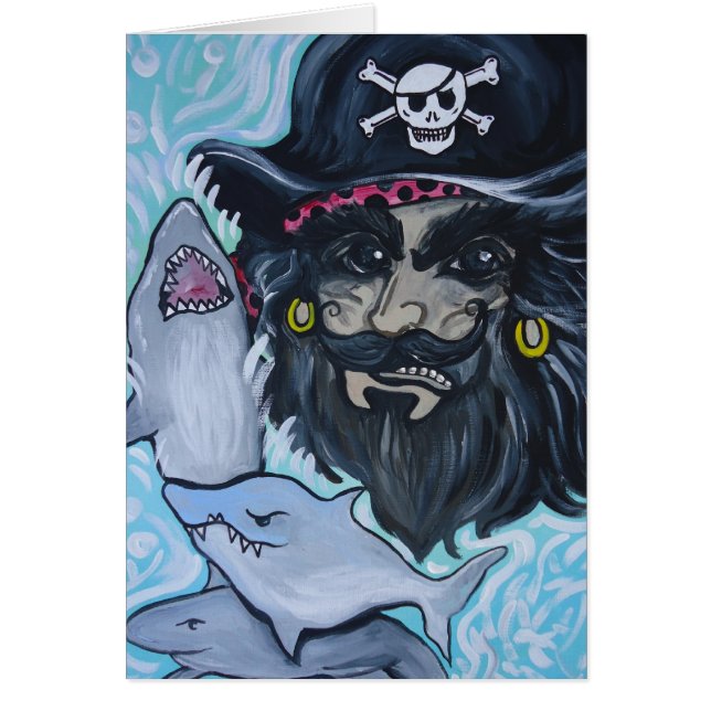 Piraten-Haifisch-Behälter (Vorne)