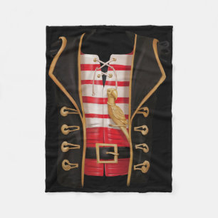 Piraten Halloween Kids Kostüm T-Shirt Fleecedecke