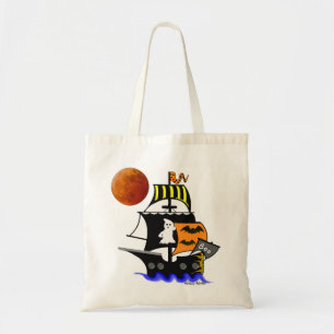Piraten-Halloween-Süßigkeits-Tasche Tragetasche