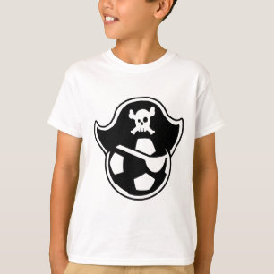 Piraten-Jugend-Fußball-Team-oder Verein-Logo T-Shirt