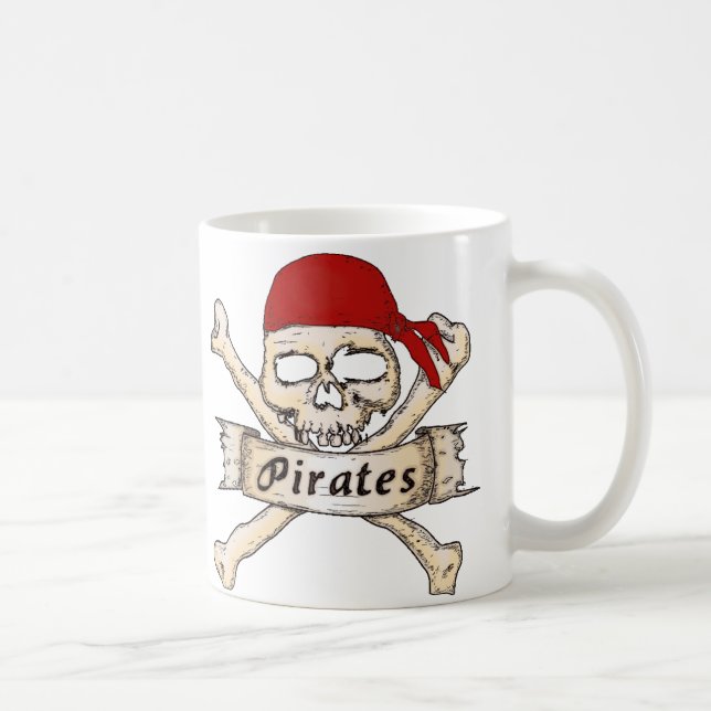 Piraten Kaffeetasse (Rechts)