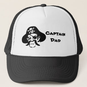 Piraten-Kapitän Dad Truckerkappe