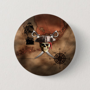 Piraten-Karte Button