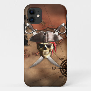 Piraten-Karte Case-Mate iPhone Hülle