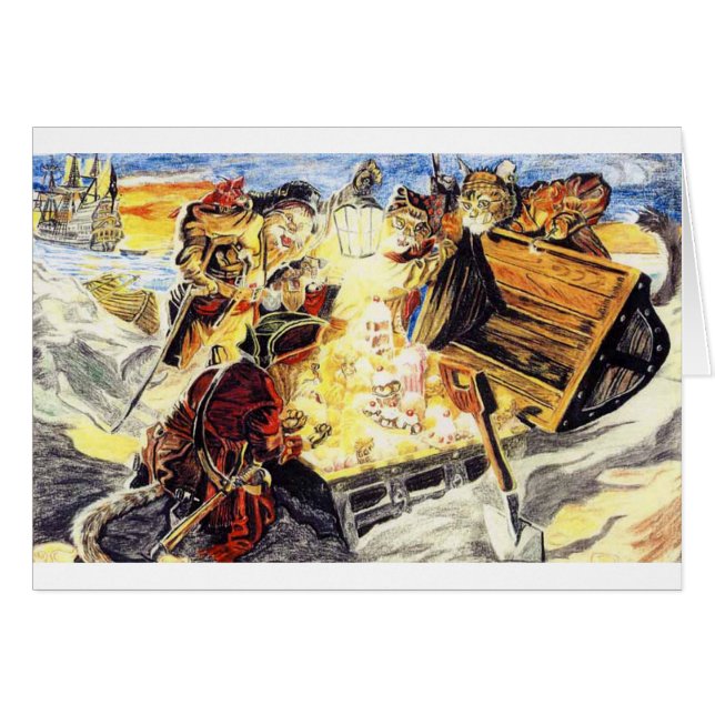 Piraten-Katzen (Vorderseite (Horizontal))