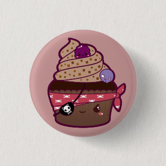 Piraten-kleiner Kuchen Button