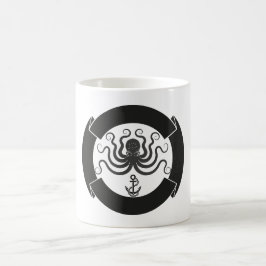 Piraten-Logo 11-Unze-klassische weiße Tasse