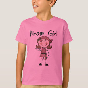 Piraten-Mädchen-T-Shirts und Geschenke T-Shirt
