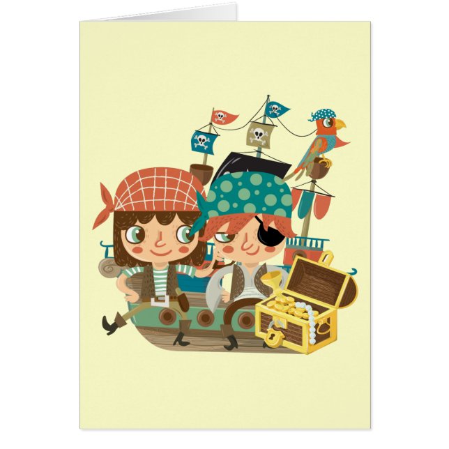 Piraten mit Schatz (Vorne)