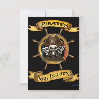 Piraten-Party Einladung