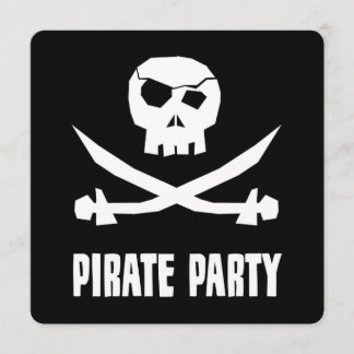 Piraten-Party Einladungen