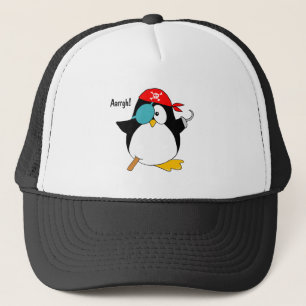 Piraten-Pinguin Truckerkappe