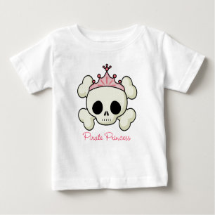 Piraten-Prinzessin Baby T-shirt