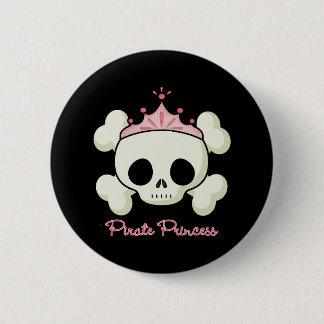 Piraten-Prinzessin Button