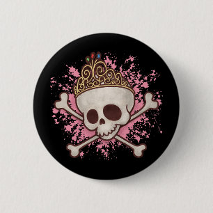 Piraten-Prinzessin - Tiara Button