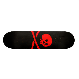 Piraten-Schädel-Skateboard Skateboard
