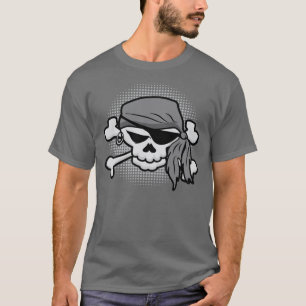 Piraten-Schädel T-Shirt