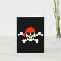 Piraten-Schädel und gekreuzte Knochen Skelett Hall