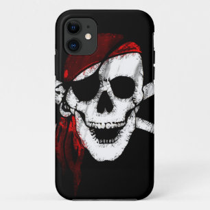 Piraten-Schädel und Kreuzknochen Case-Mate iPhone Hülle
