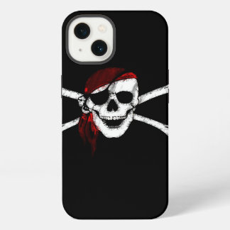 Piraten-Schädel und Kreuzknochen iPhone Hülle