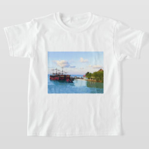 Piraten-Schiff Kapitän-Hook, Cancun-T - Shirt