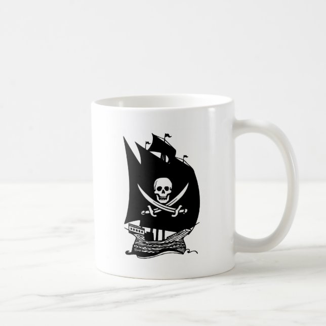 Piraten-Schiff Tasse (Rechts)