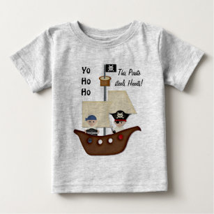Piraten-Schiffs-Schatz-Baby Baby T-shirt