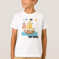 Piraten-Schiffs-T - Shirt