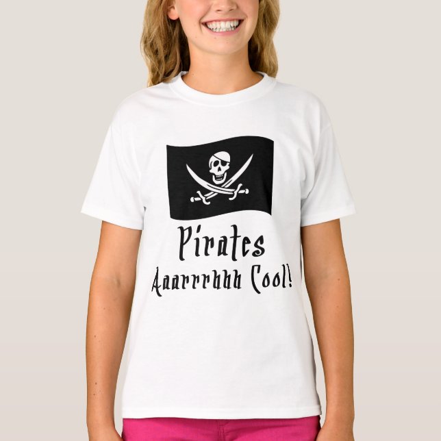 Piraten sind Cool! T-Shirt (Vorderseite)