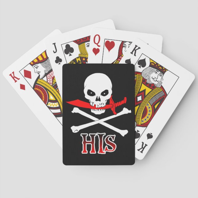 Piraten Spielkarten (Rückseite)
