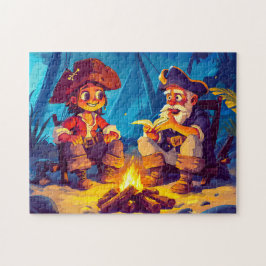 Piraten und Altes Segeln Erlebniswelt am Campfire Puzzle