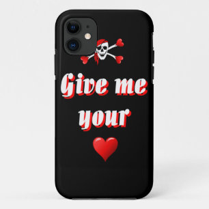 Piraten und Herz iPhone 11 Hülle
