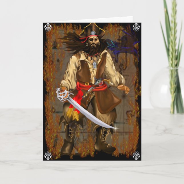 Piraten-Wettbewerb 2007 Karte (Vorderseite)