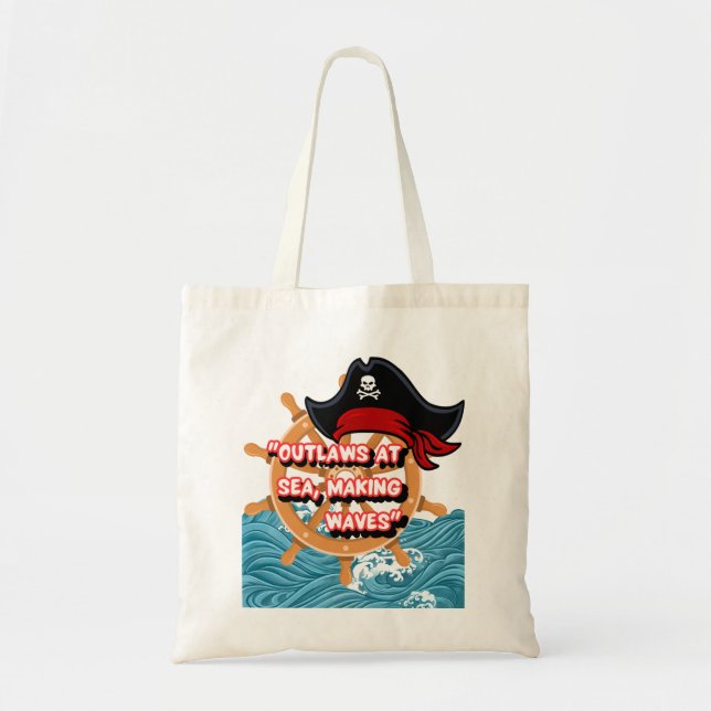 Piratenangebot Tragetasche (Vorne)