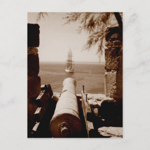 Piratenangriff Postkarte