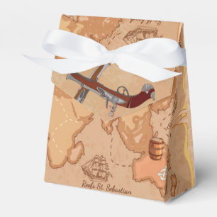 Piratenbeutel - Gastgeschenk Geschenkschachtel