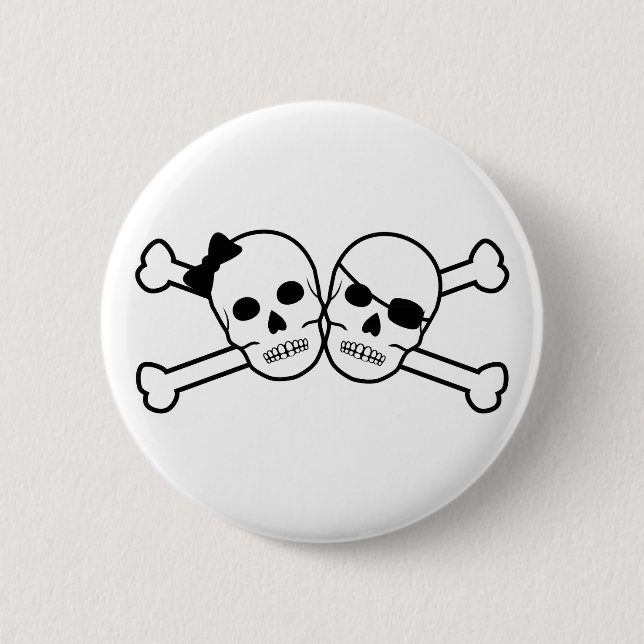 Piratenbrauerei Button (Vorderseite)