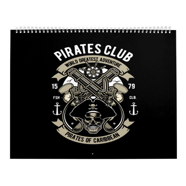 Piratenclub Welt bestes Abenteuer Kalender (Titelbild)