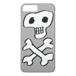 Piratendesign auf Schädel und Kreuzknochen Case-Mate iPhone Hülle