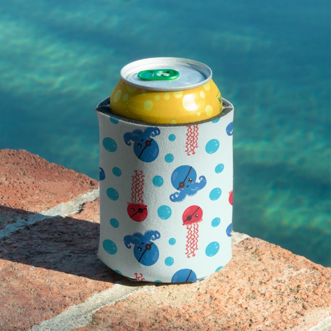 Piratenfisch, Seeteufel, Meerestiere Dosenkühler (In Situ Pool)